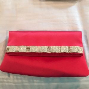 Red evening bag